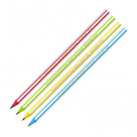 CRAYON NOIR HB N°2 STRIPES BIC - 1