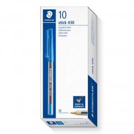 STYLO A BILLE STAEDTLER BLEU - 2