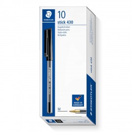 STYLO A BILLE STAEDTLER NOIR - 2