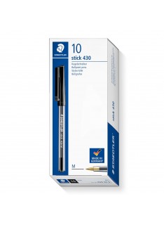 STYLO A BILLE STAEDTLER NOIR - 2