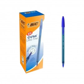 STYLO A BILLE BIC BLEU ULTRA FINE - 1