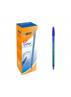 STYLO A BILLE BIC BLEU ULTRA FINE - 1