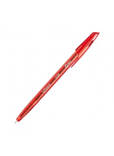 PAQUET DE 50 STYLOS A BILLE ICE MAPED ROUGE - 1