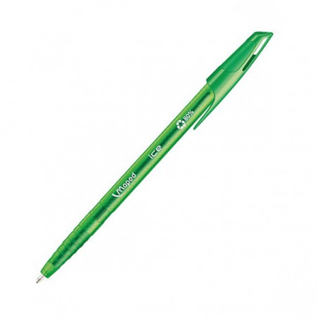 STYLO A BILLE ICE MAPED VERT - 1