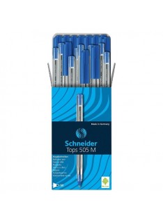 STYLO A BILLE TOPS 505M SCHNEIDER BLEU - 2