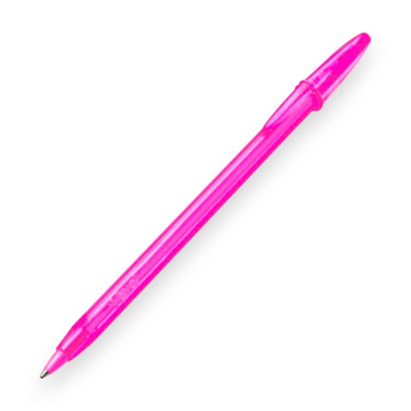 STYLO A BILLE BIC FIFTY FASHION ROSE - 1