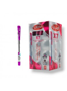 PAQUET DE 50 STYLOS A BILLE KRISH ROSE - 1