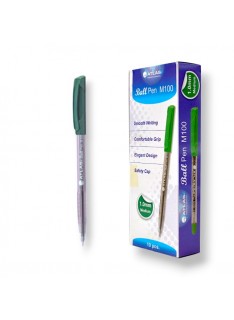 PAQUET DE 10 STYLO A BILLE ATLAS 1.0MM VERT - 1