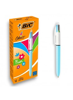 STYLO TIC TAC 4 COULEUR ORIGINAL BIC (COUL. ) - 1