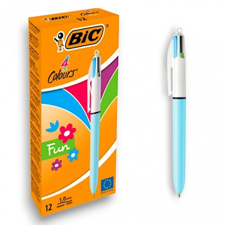 STYLO TIC TAC 4 COULEUR ORIGINAL BIC (COUL. ) - 1