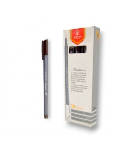 STYLO FINE FINLINER VERTEX MARRON - 1