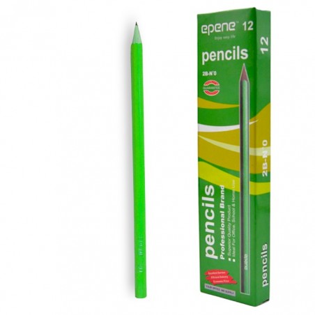 PAQUET DE 12 CRAYONS GRAPHITE EPENE N°0 - 1