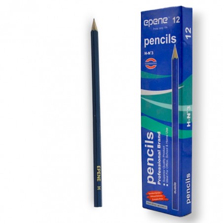 PAQUET DE 12 CRAYONS GRAPHITE EPENE N°3 - 1