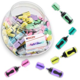 PRESENTOIR DE 100 SURLIGNEURS FLUO PASTEL MINI EDDING - 1