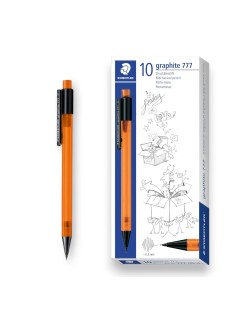 PAQUET DE 10 PORTES MINES GRAPHITE STAEDTLER 0.5 ORANGE - 1