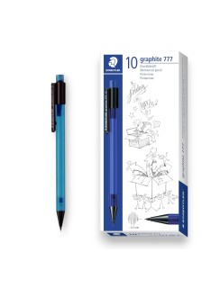 PAQUET DE 10 PORTES MINES GRAPHITE STAEDTLER 0.5 BLEU - 1