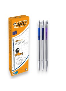 PAQUET DE 12 PORTES MINES BIC MATIC ORIGINAL FINE 0.5 MM - 1