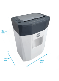 DESTRUCTEUR DE DOCUMENTS HP ONE SHRED AUTOFEED 80CC 15L 8F HP - 9