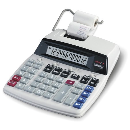 MACHINE A CALCULER AVEC RUBAN GENIE - 1