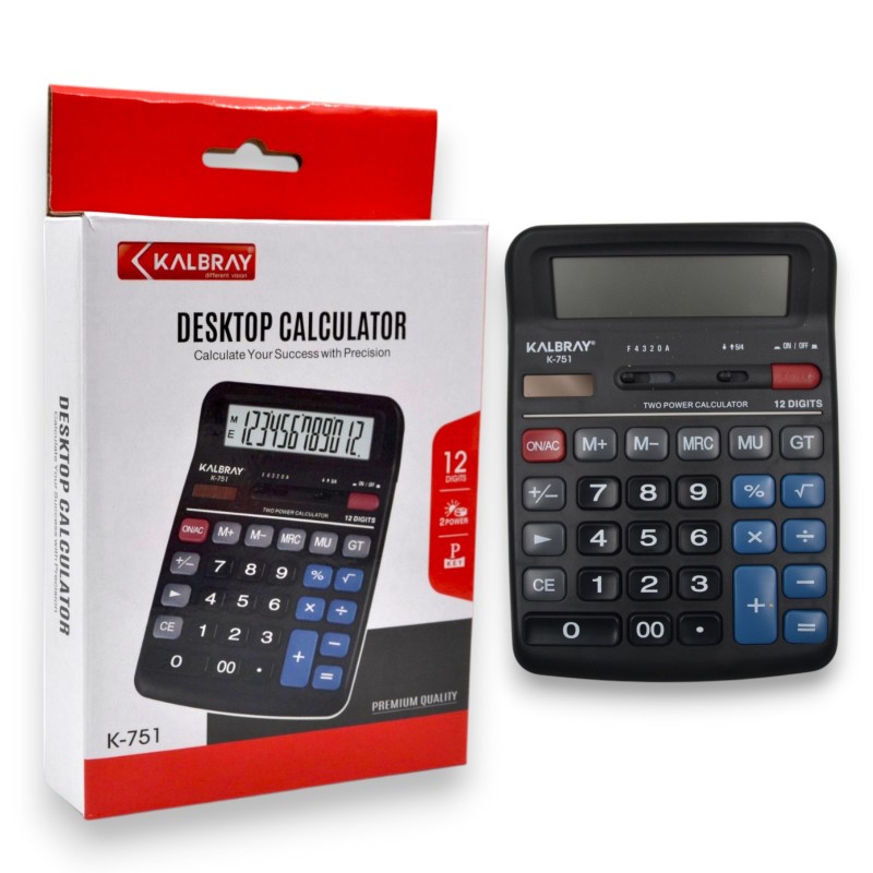 CALCULATRICE DE BUREAU KALBRAY REF K-751 - 1