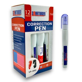 PAQUET DE 12 CORRECTEURS STYLO 7ML SMARTODRER - 1