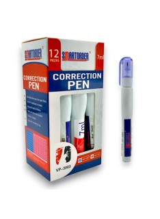 PAQUET DE 12 CORRECTEURS STYLO 7ML SMARTODRER - 1