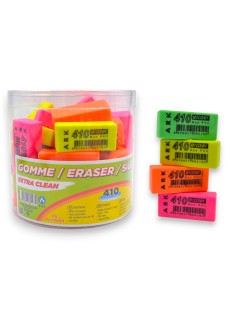 BOX DE 36 GOMMES FLUO ARK - 1