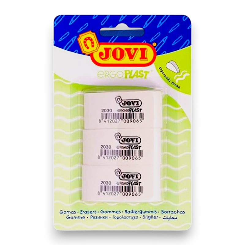 GOMME EN BLISTER 3 ERGOPLAST JOVI - 1