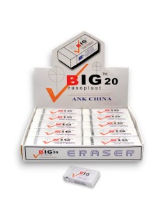 PAQUET DE 20 GOMMES BIG RASOPLAST - 1