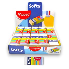 PAQUET DE 20 GOMMES SOFTY MAPED - 1