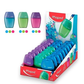 PAQUET DE 25 TAILLE CRAYON SHAKER 1TR MAPED - 1