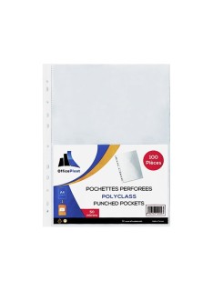 POCHETTE PERFOREE DE 100 - 50µ POLYCLASS OFFICE PLAST - 1