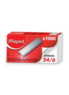 BOITE DE 1000 AGRAFES 24/6 MAPED 324405 - 1