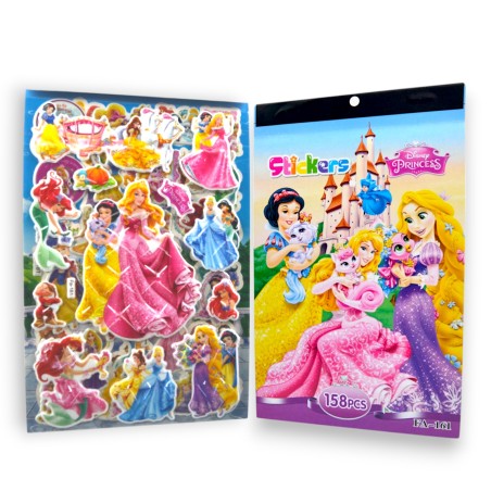 CARNET STICKERS DISNEY PRINCESS - 1