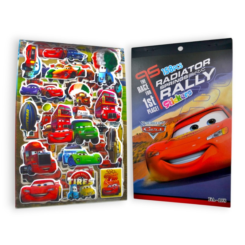 CARNET STICKERS DISNEY MCQUEEN - 1