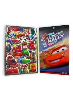 CARNET STICKERS DISNEY MCQUEEN - 1