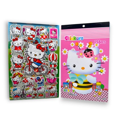 CARNET STICKERS DISNEY HELLOKITTY - 1