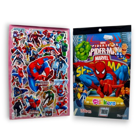 CARNET STICKERS DISNEY SPIDERMAN - 1