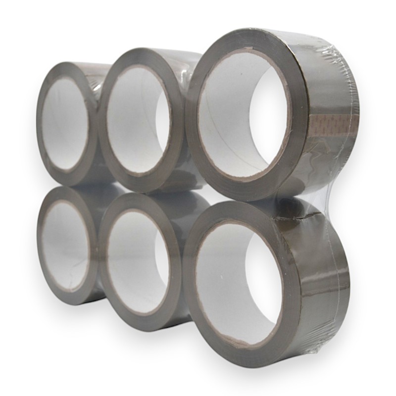 SCOTCH 48*100M MARRON (LOT DE 6) - 1