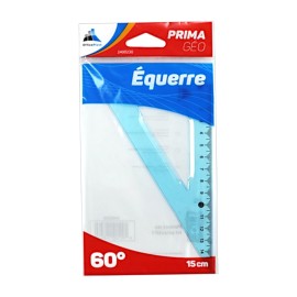 PAQUET DE 30 EQUERRE 15CM/60° PEGBORDABLE PRIMA GEO OFFICEPLAST - 2