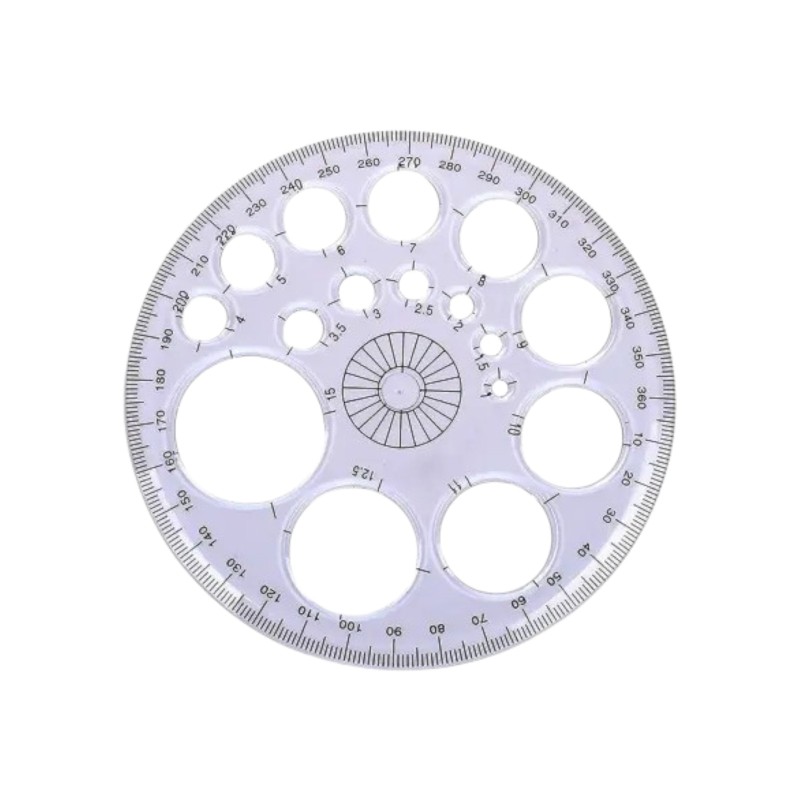 TRACE GEO + RAPPORTEUR 11.5CM 360° REF 070 ARK - 1 TRACE GEO + RAPPORTEUR 11.5CM 360° REF 070 ARK - 1
