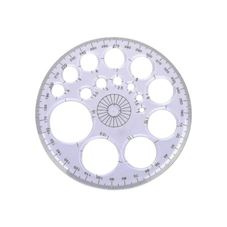 TRACE GEO + RAPPORTEUR 11.5CM 360° REF 070 ARK - 1