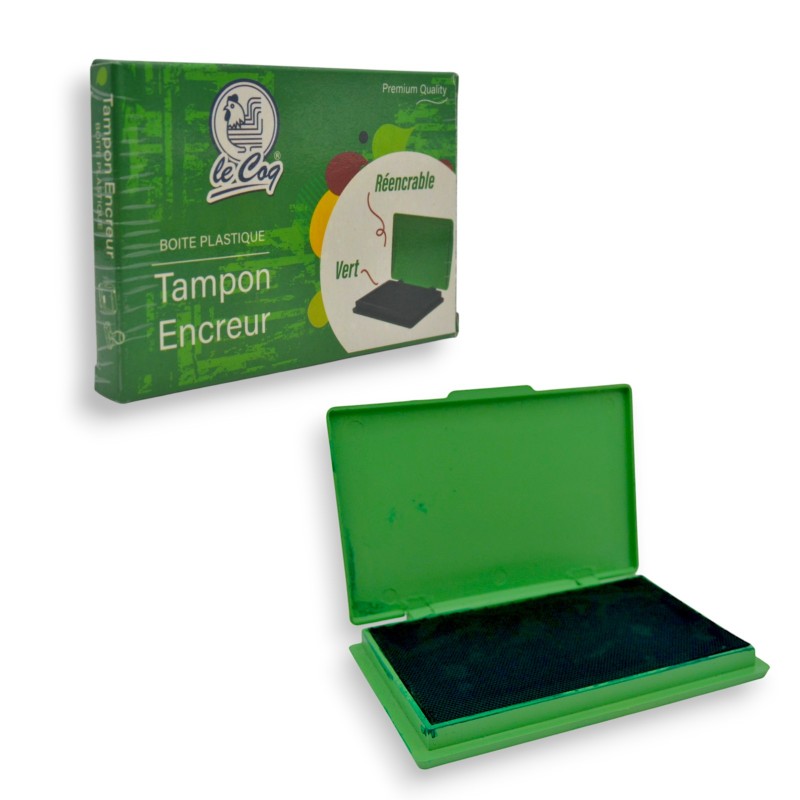 BOITE A TAMPON VERT LE COQ REF 151 - 1