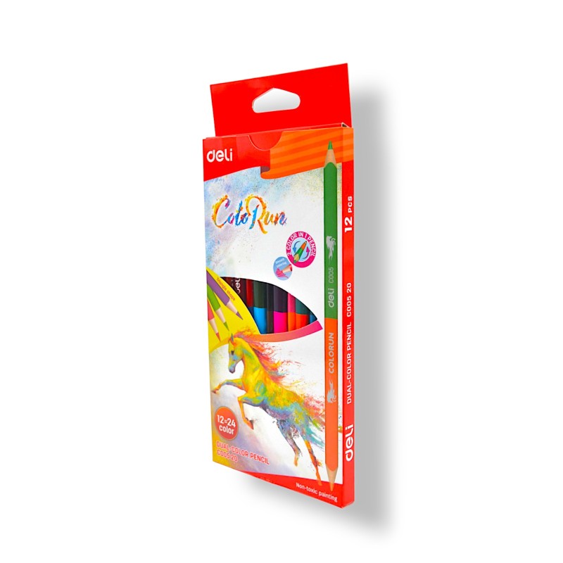 CRAYON COULEUR COLORUN 12/18 DUO DELI - 1