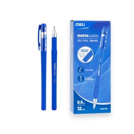 PAQUET DE 12 STYLO GEL 0.5 DELI - 1