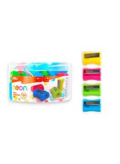 POT DE 24 TAILLE CRAYON 1TROU NEON DELI - 1