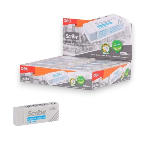 PAQUET DE 20 GOMME SCRIBE DELI - 1