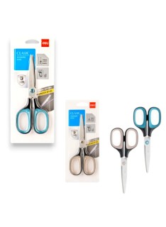 CISEAUX DE BUREAU EN BLISTER 17.5CM DELI - 1