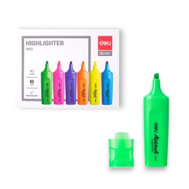 PAQUET DE 10 SURLIGNEUR VERT DELI - 1