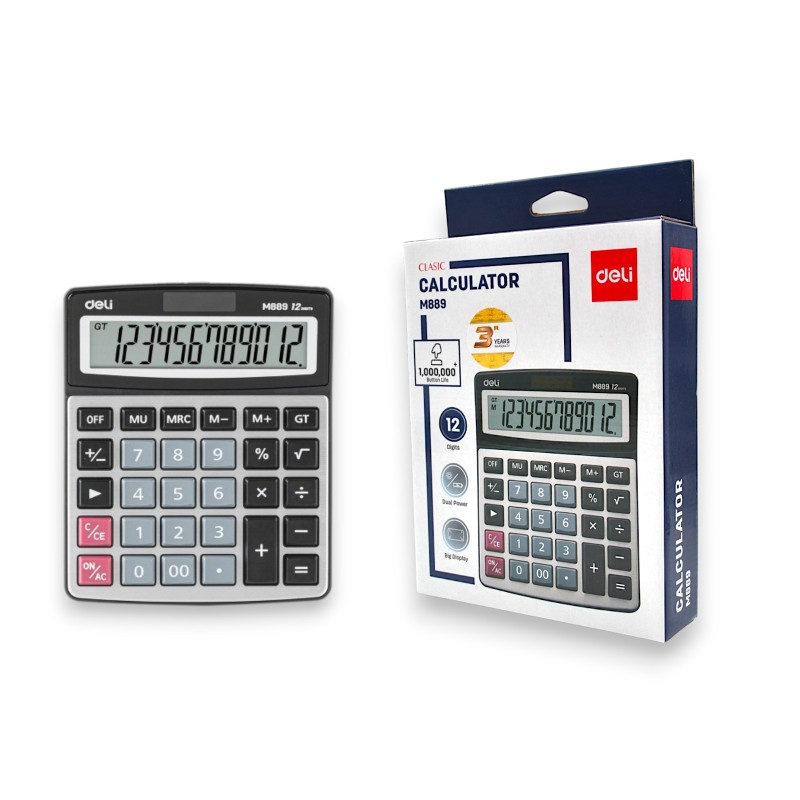 CALCULATRICE DE BUREAU DELI - 1 CALCULATRICE DE BUREAU DELI - 1